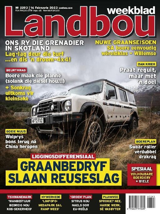 Title details for Landbouweekblad by Media 24 Ltd - Available